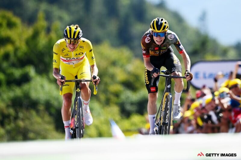 Тадей Погачар и Йонас Вингегор