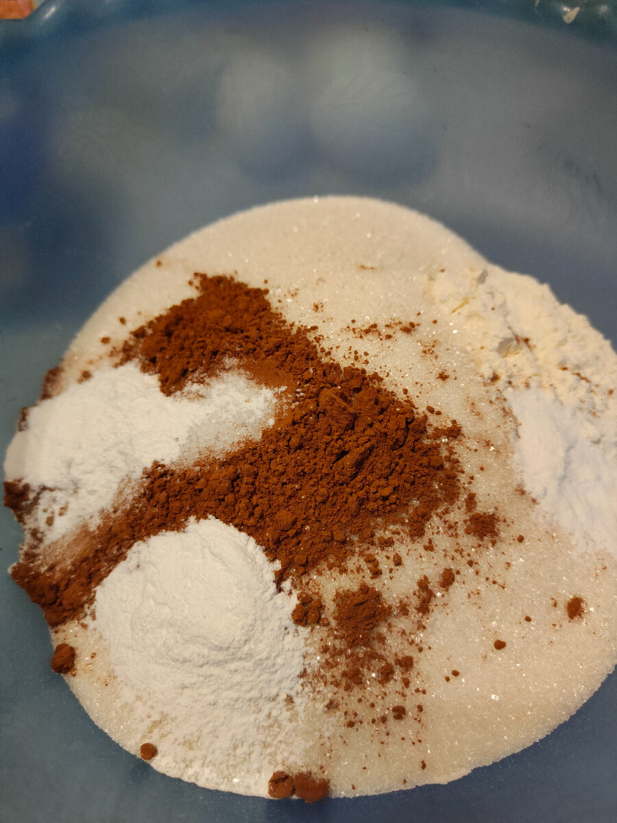 Смешивание сухих ингредиентов