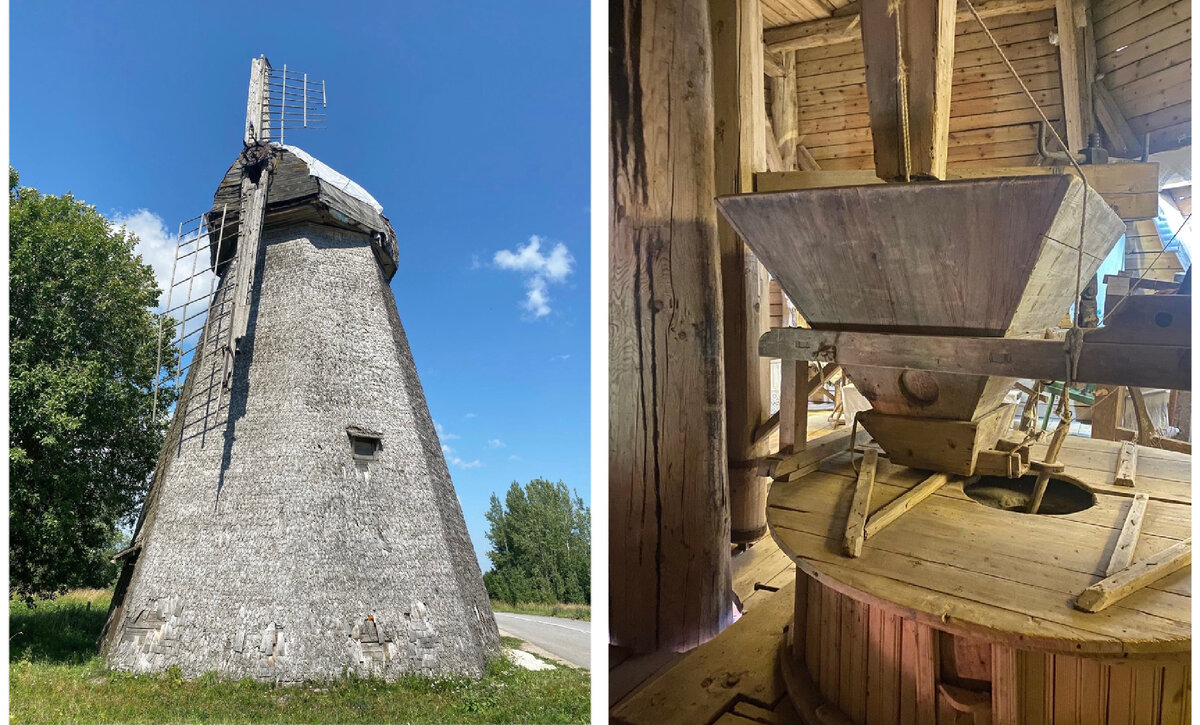 Ветряная мельница из деревни Ладощино