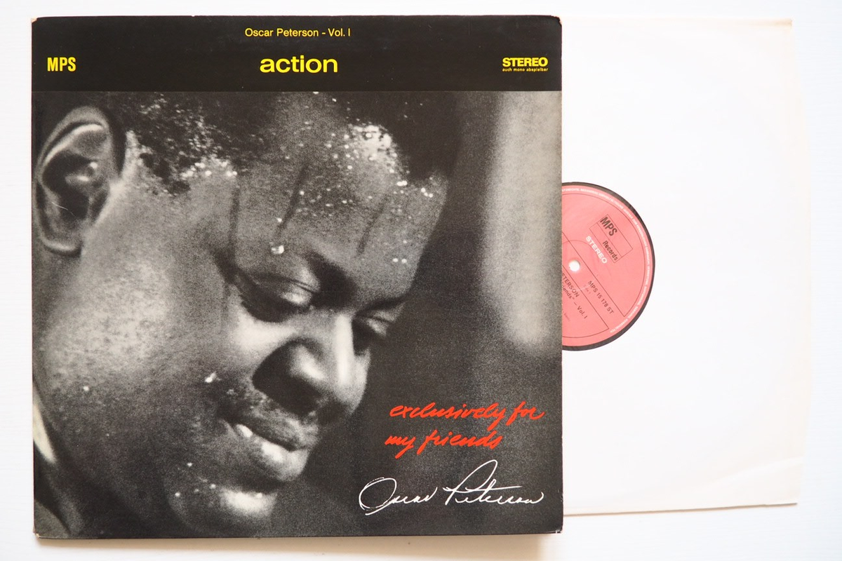 Альбом трио Оскара Питерсона 'Action', выпущенный лейблом MPS в 1968 году