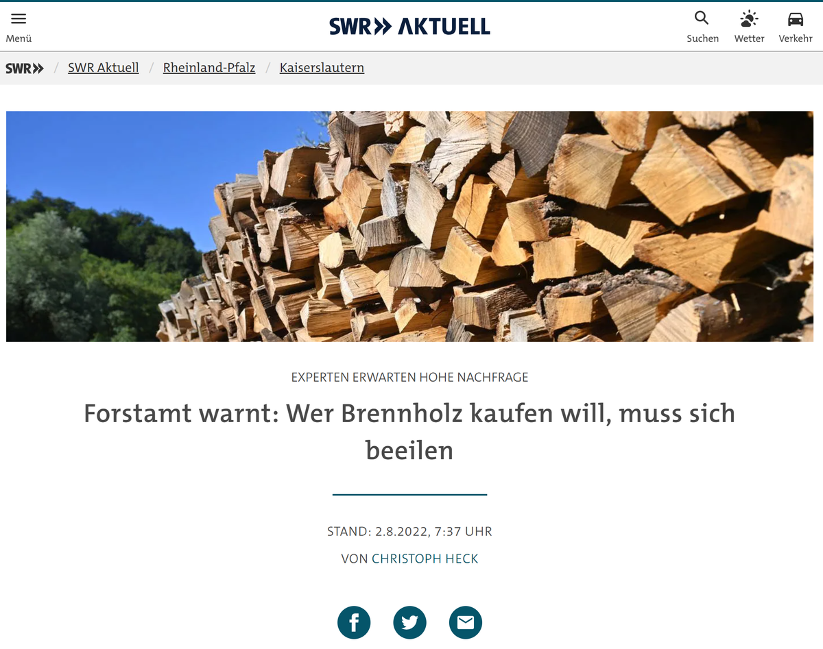 Продавец из Германии рекомендует поторопиться с принятием решения. Всем "твёрдного топлива" не хватит!

