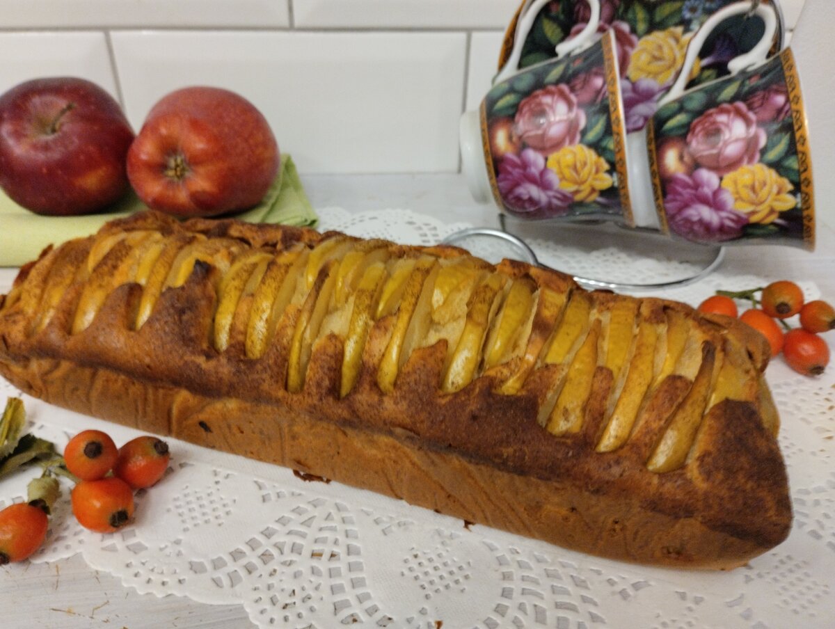    Яблочный кекс