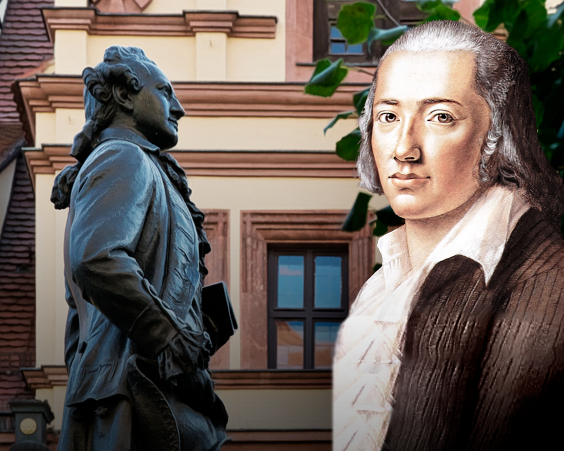 1. Фридрих Гёльдерлин — немецкий писатель и поэт-романтик, стремившийся соединить философию с литературой. Представитель движения «Бури и натиска» & Изображение Armin Forster с сайта Pixabay 