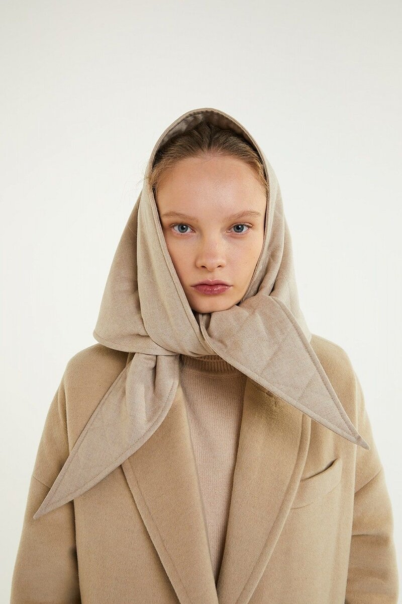 Стеганная косынка