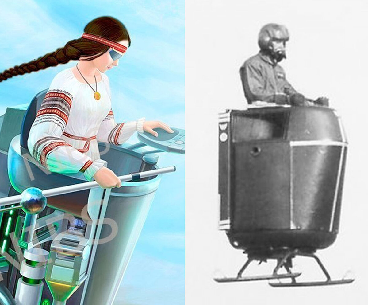 Ступа Бабы Яги воссоздана в реальности?