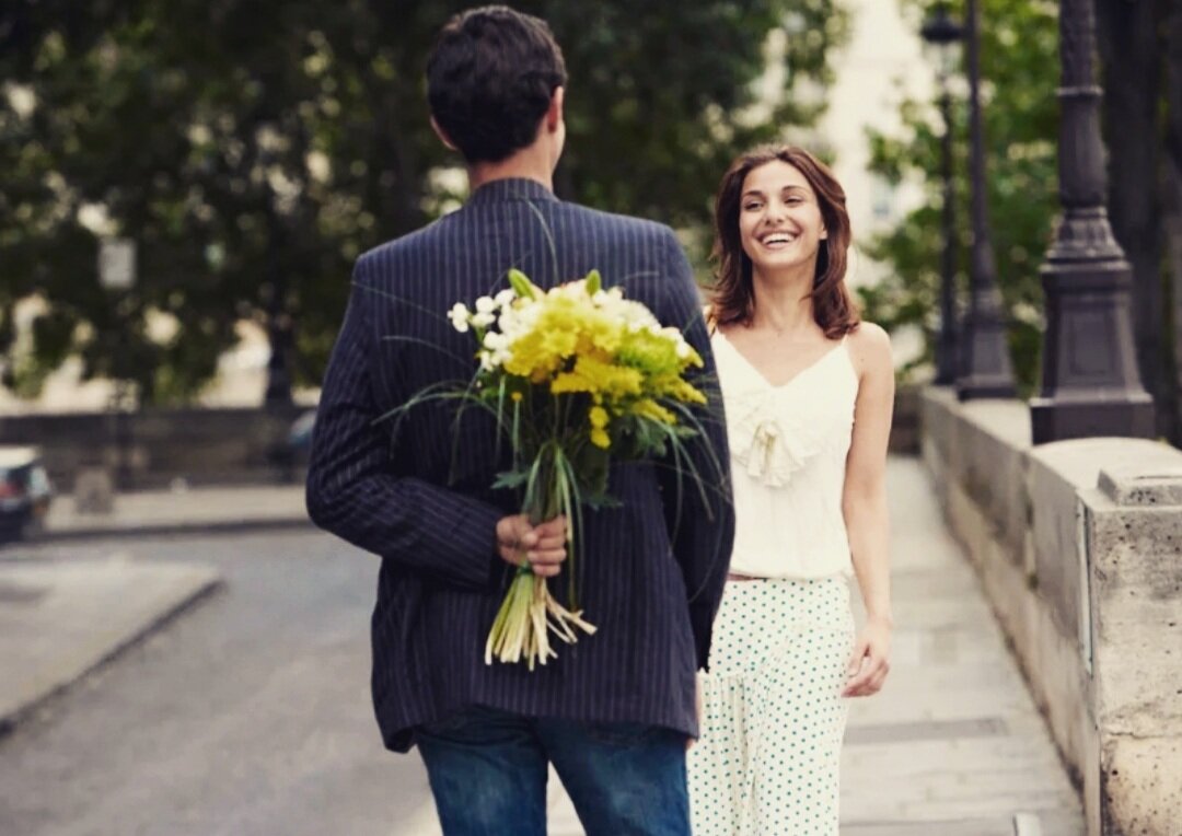 цветы всегда хороший признак, любите вы их или нет