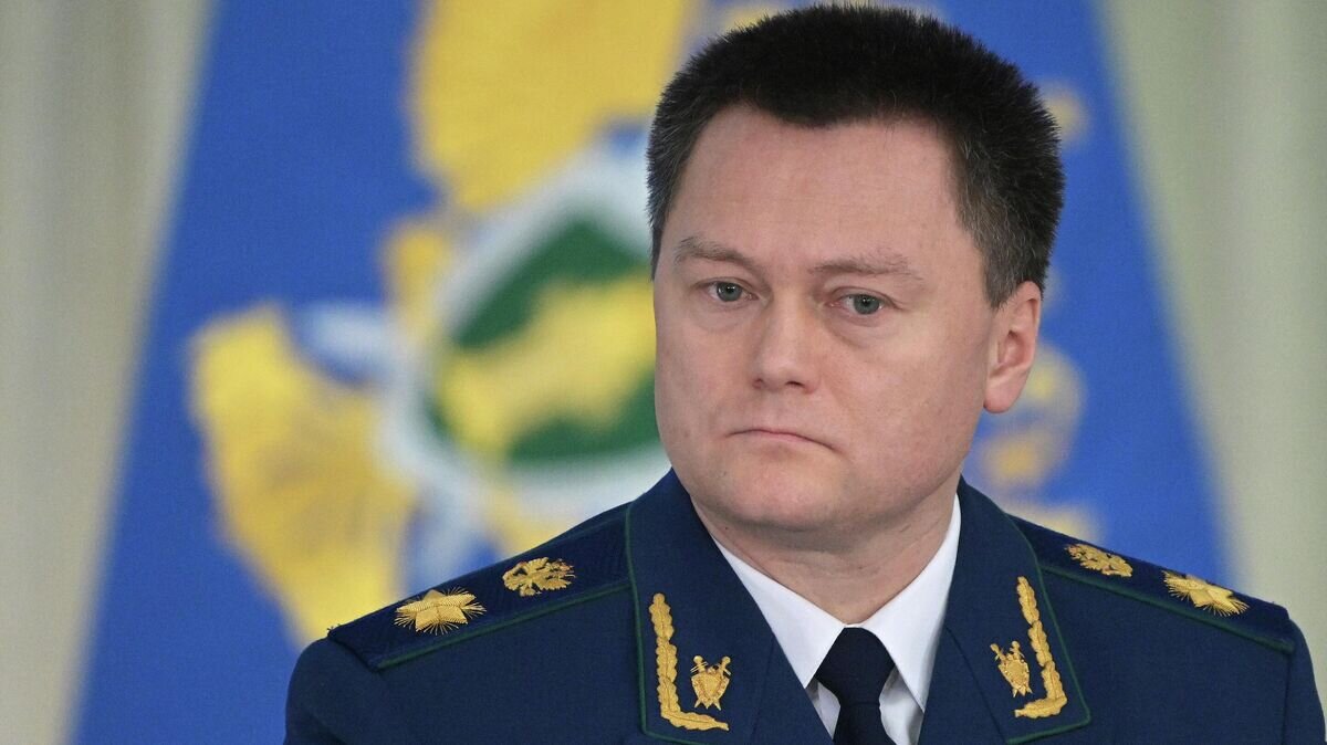   Генеральный прокурор РФ Игорь Краснов на расширенном заседании коллегии Генеральной прокуратуры © РИА Новости / Сергей Гунеев