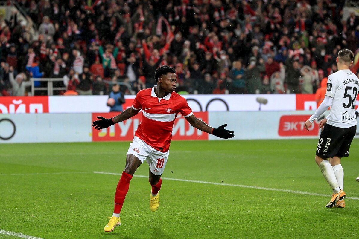 Квинси Промес. Фото официального сайта ФК Спартак Москва.