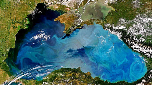 Черное море со спутника (56 фото)