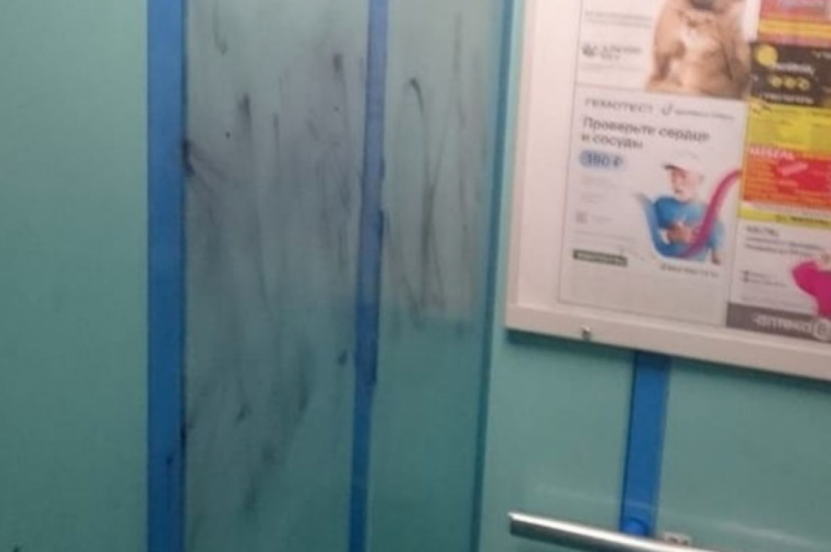    Жительница Новосибирска пожаловалась на подростков, изуродовавших лифт