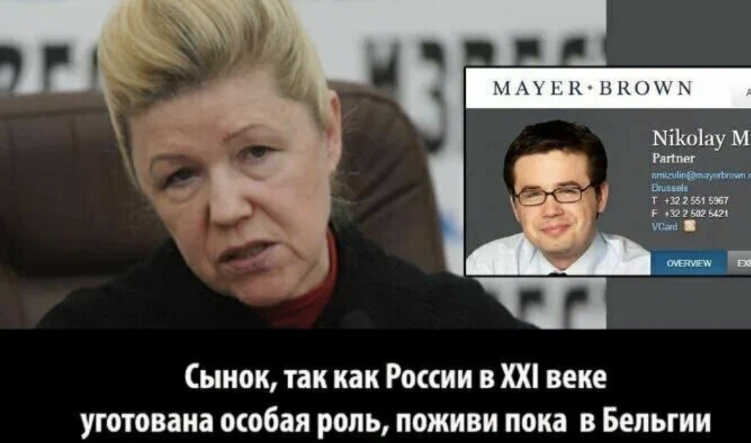 Мизулина сын