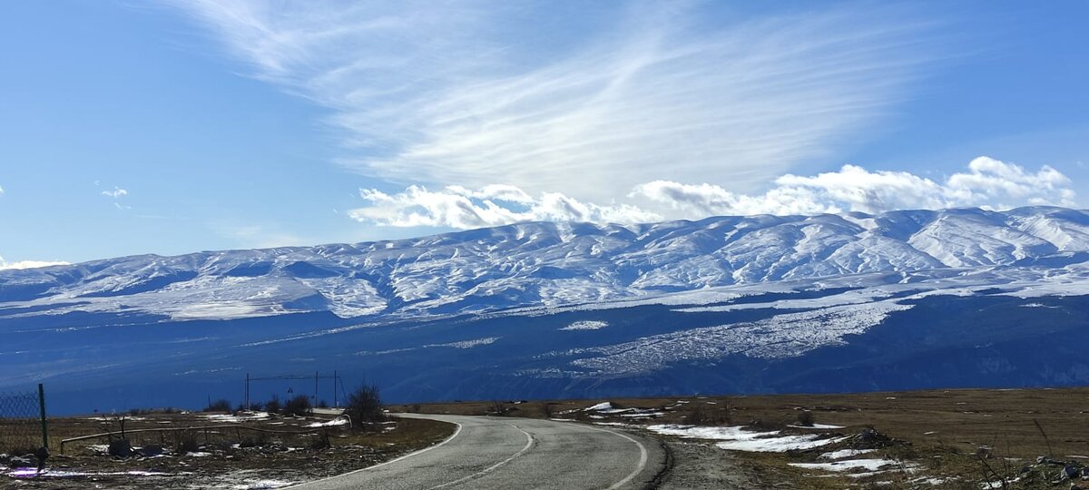 Дорога в каньон.