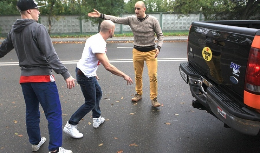 Ситуация с пешеходом