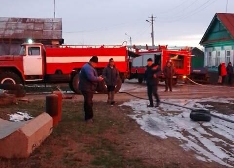    В селе Городище огнеборцы ликвидировали пожар в частном жилом доме Андрей Севостьянов