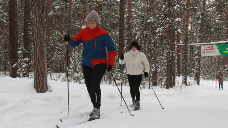     Барнаульцы на Трассе здоровья. Алиса Краюшкина.