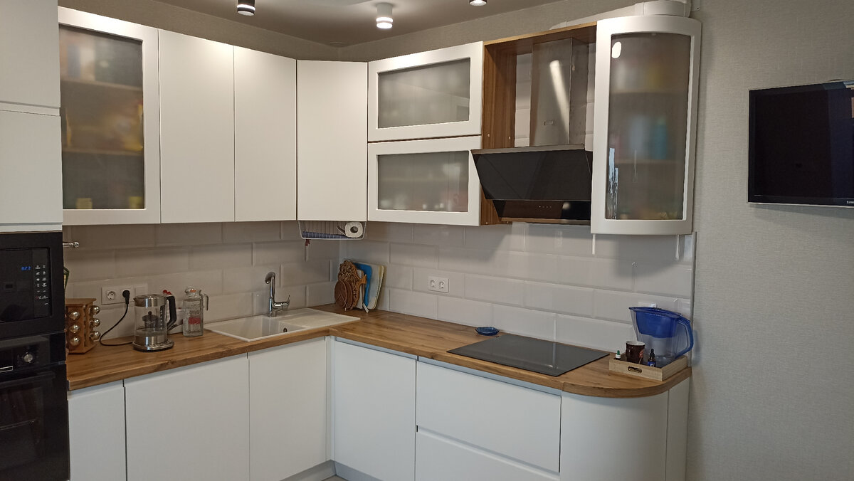 Моя кухня сейчас (навести чистоту стало гораздо легче)