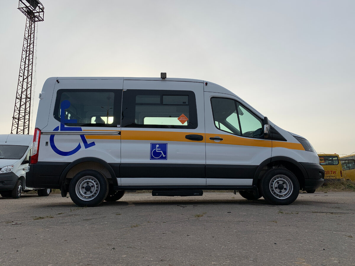 Инвалидные автомобили ФОРД, Фольксваген, Гвзель Некст, Соболь