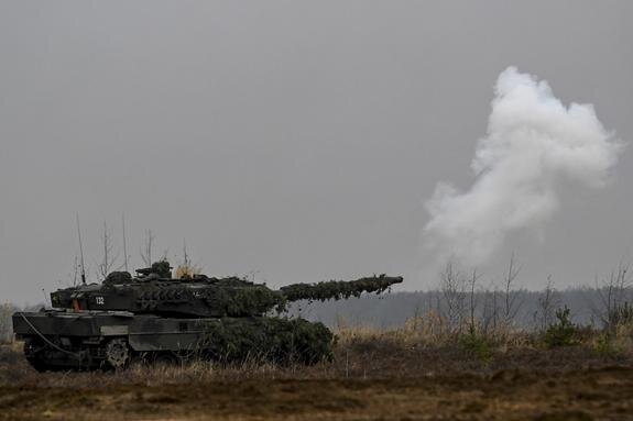    Танк Leopard, Dirk Waem / globallookpress.com