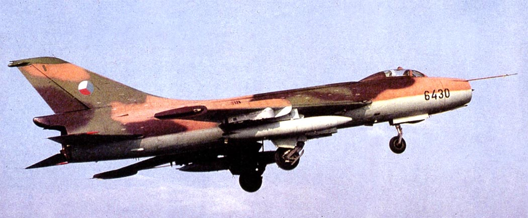 Чехословацкий Су-7БКЛ. Фото: airwar.ru