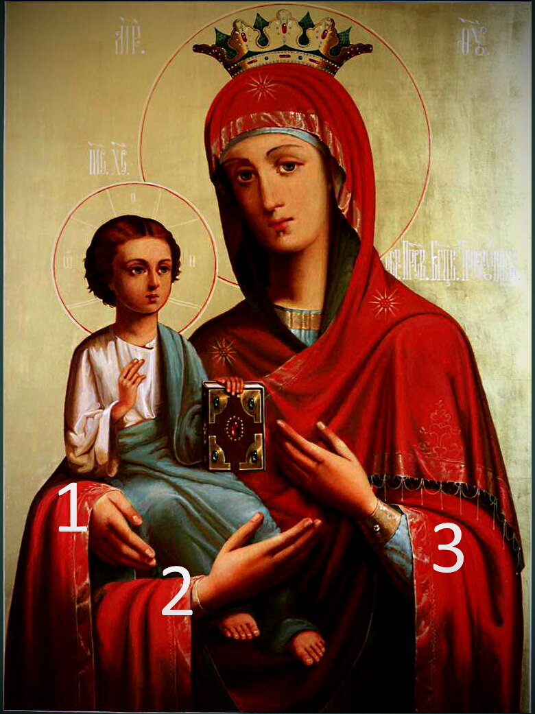 Подобные иконы украшают даже стены храмов.