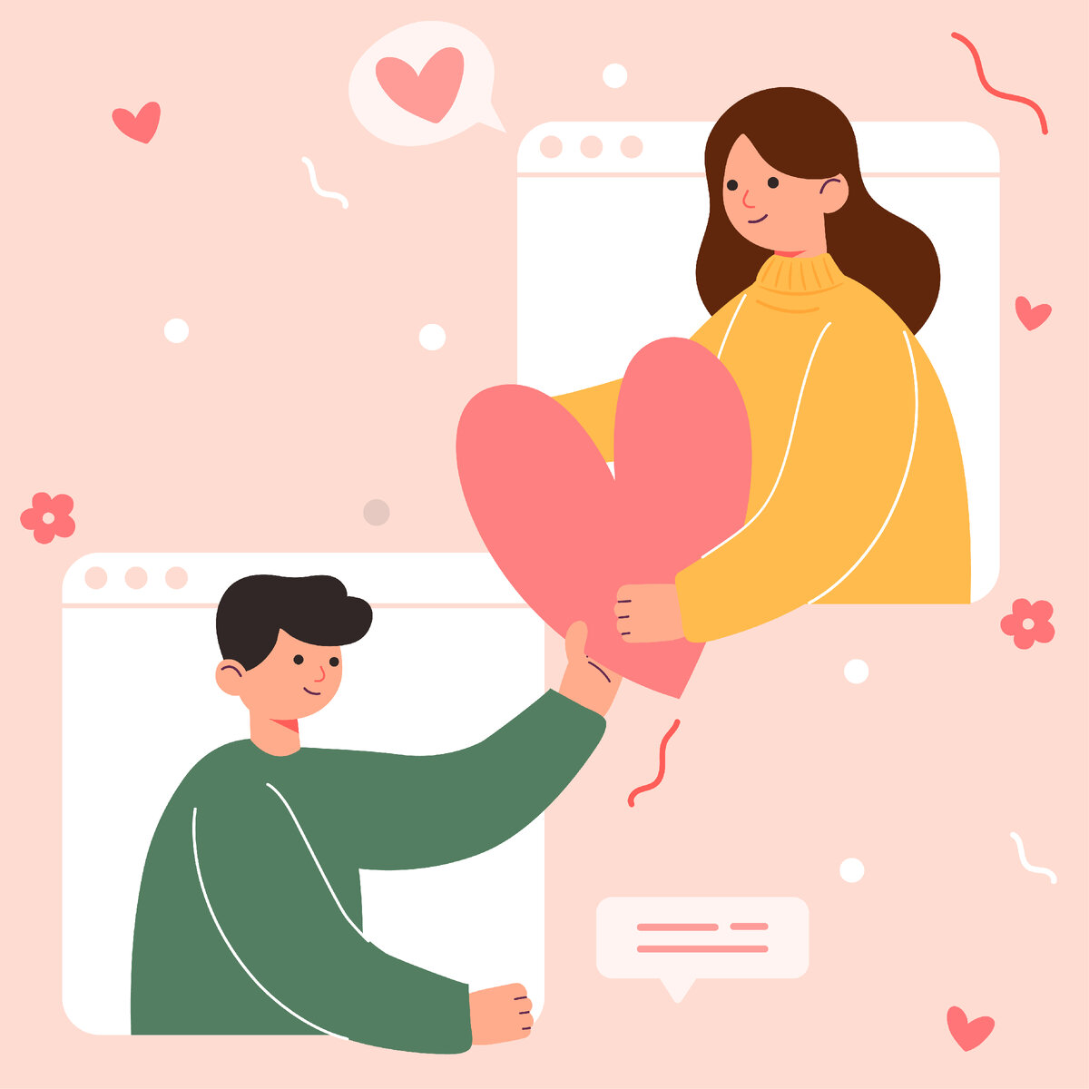 Часто кажется, что существует человек, с которым всё будет идеально. Но это не так.
Изображение с сайта freepik.com от автора jcomp.