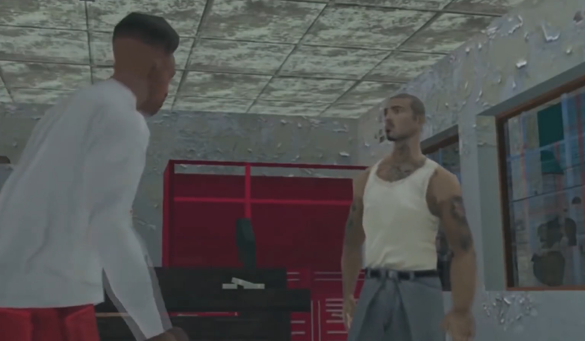 Момент из кат-сцены