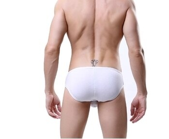 Трусы мужские брифы белые