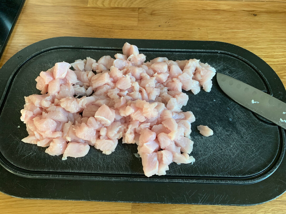 Нарезанная индейка