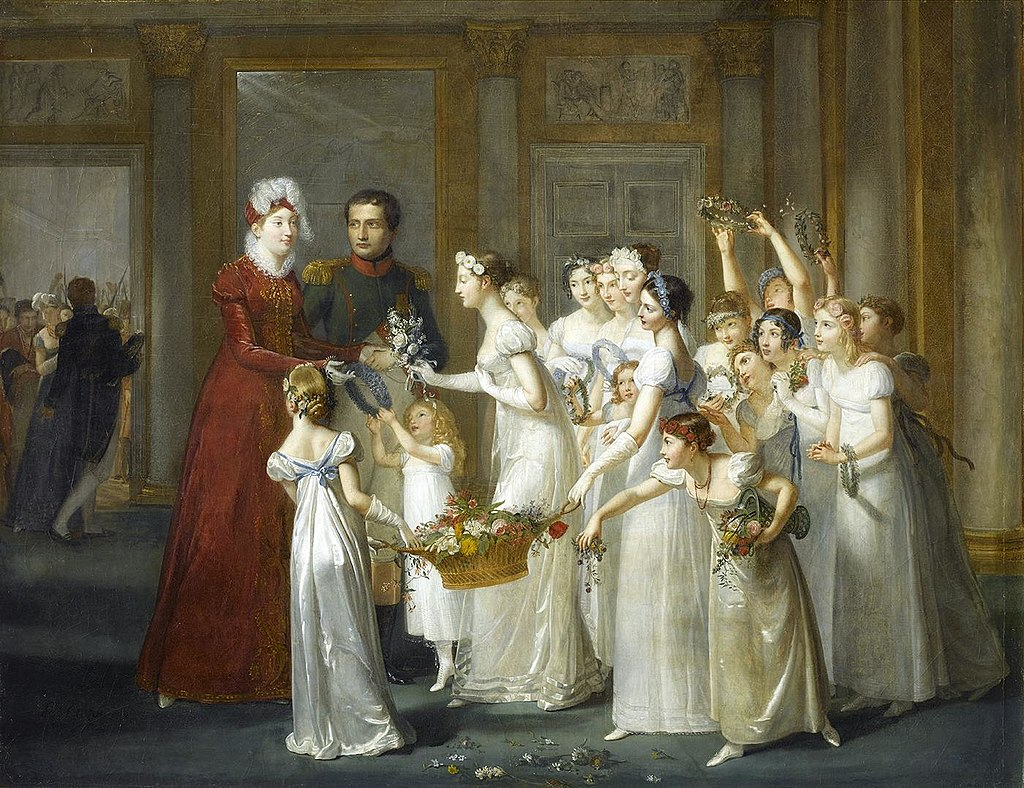Прибытие Марии-Луизы в Компьень, Полина Озу , 1812 год. 