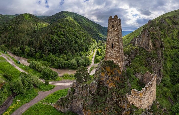 Сторожевая башня в Ингушетии / Фото: reddit.com