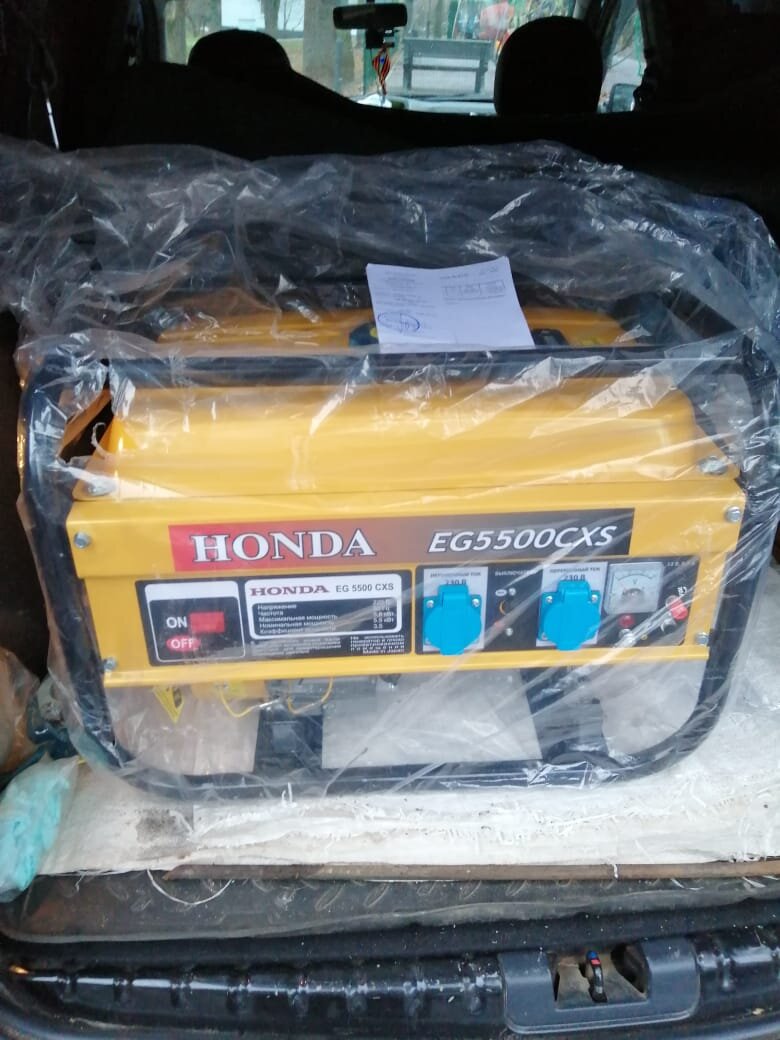 Фото генератора, который купил сосед