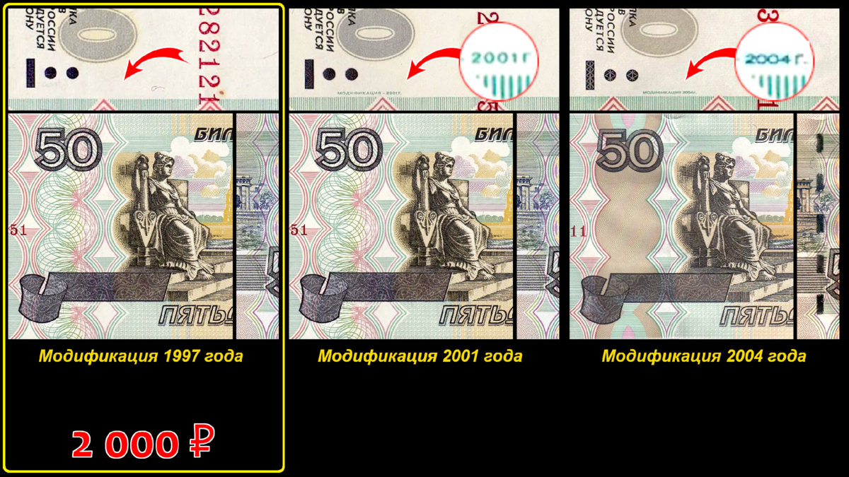 Рубль 1997 года бумажные. Что такое модификация на купюре. Слово модификация на купюре. Различие купюр модификации. Себестоимость купюры.