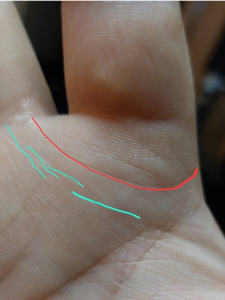 На рисунке изображены кольца Белого мага-красным, и фрагментарное кольцо Серого мага-голубым.