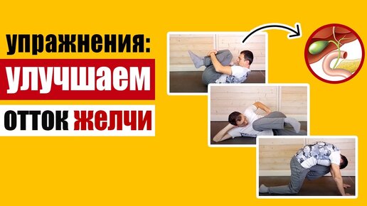 Упражнения для улучшения оттока желчи