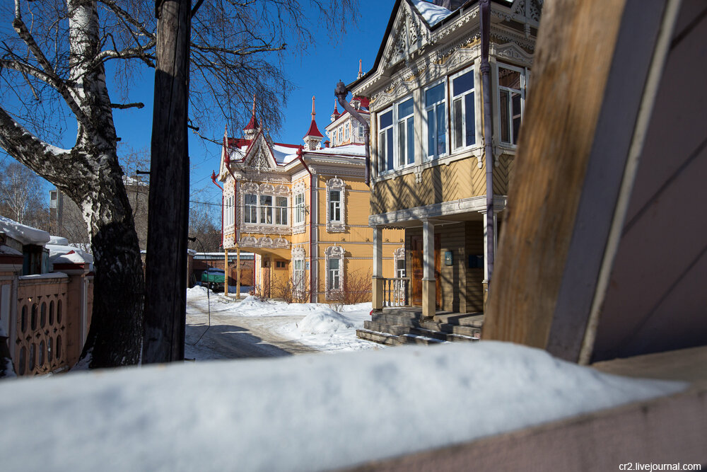 Томск дом с жар птицами фото