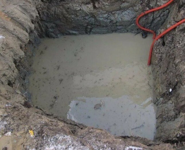 2 Участок с высоким УГВ