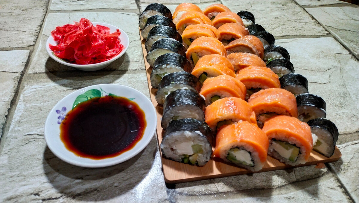 Как вкусно приготовить роллы суши фото 4