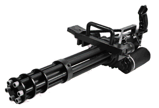 Переносной  пулемет Гатлинга