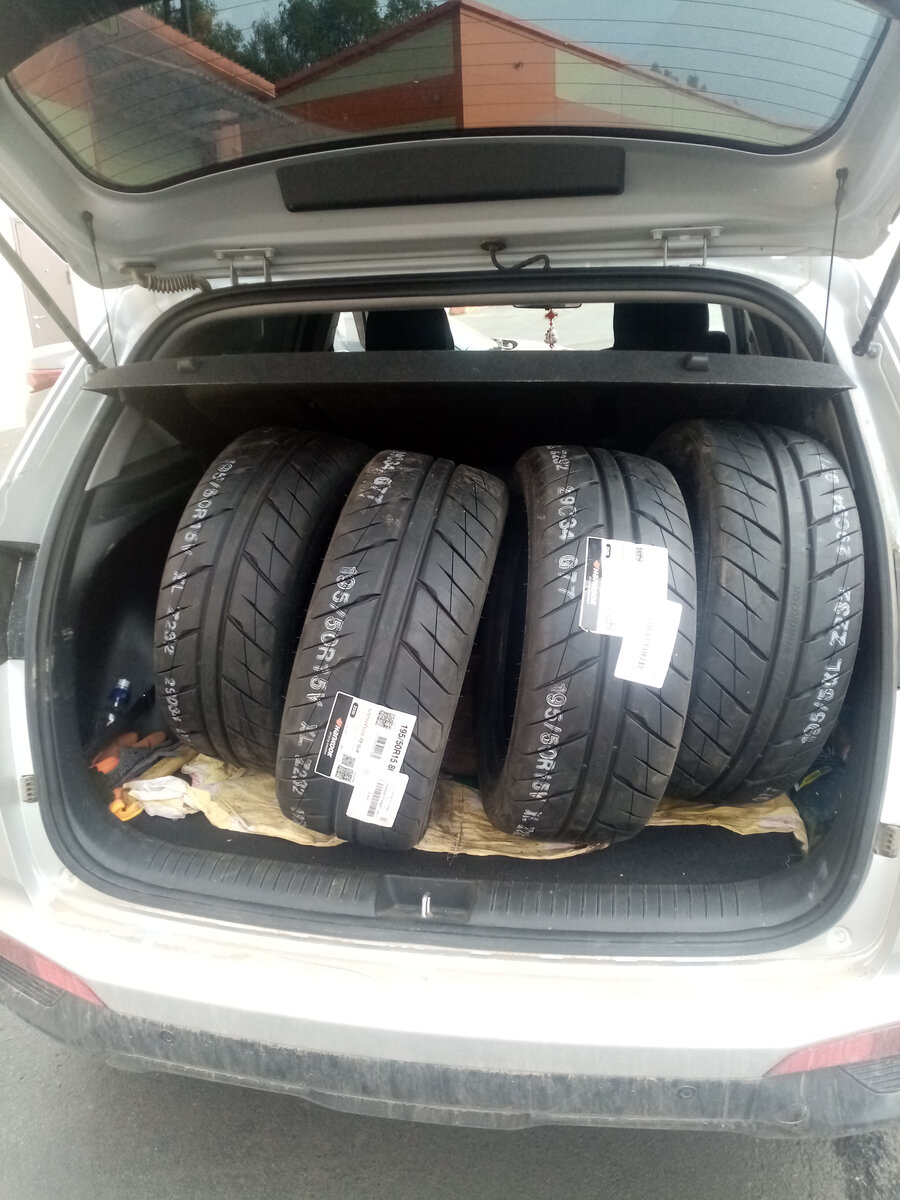 Получила колеса