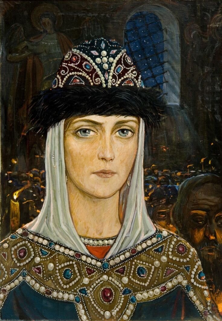И. Глазунов. Евдокия Московская