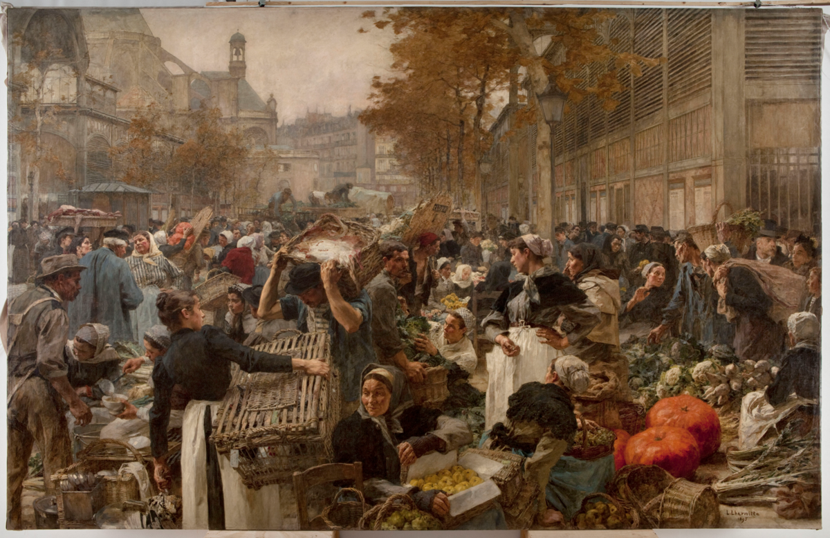 Леон Лермитт. Лез Алль. © Musee de la Ville de Paris, Musee Carnavalet