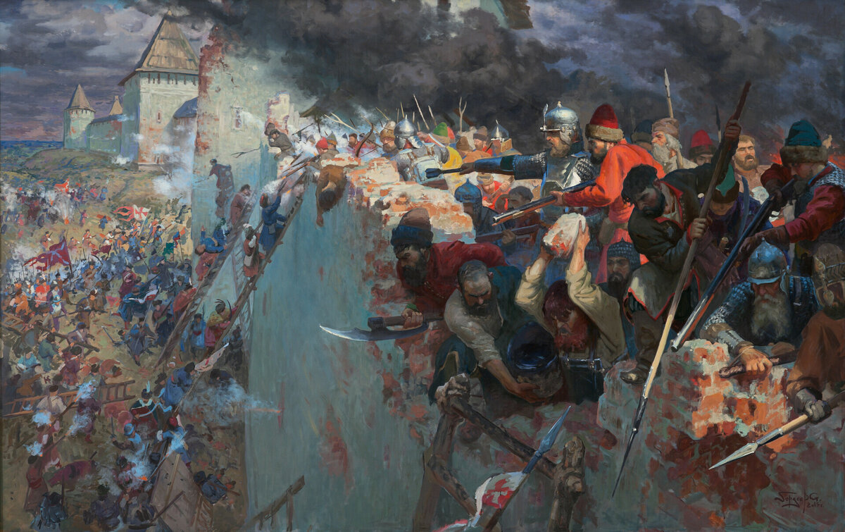 Осада Смоленска в 1609 году.