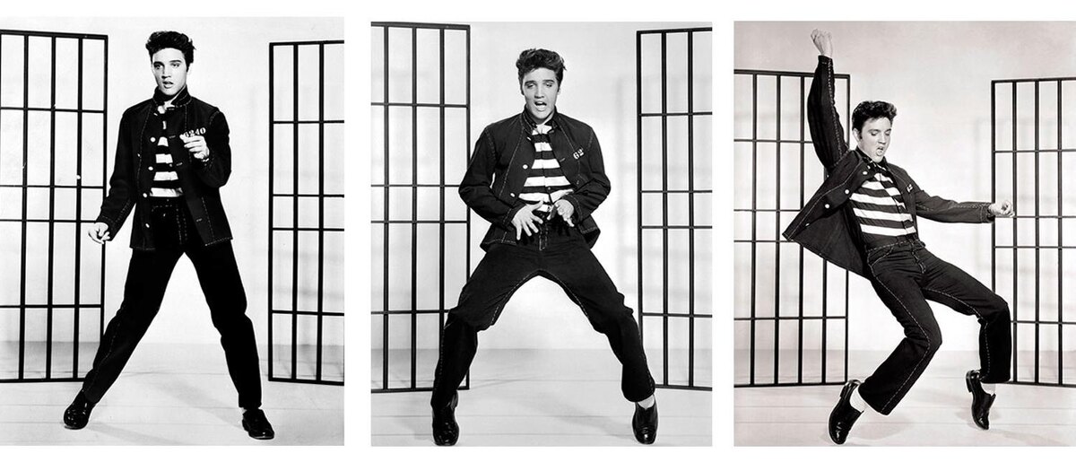 Elvis in «The Rock of Jail».
