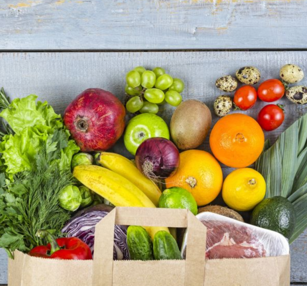 Много различных продуктов питания,а все ли нужно...