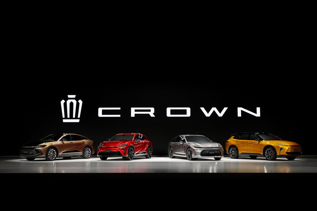 Модельная линейка Toyota Crown 2023