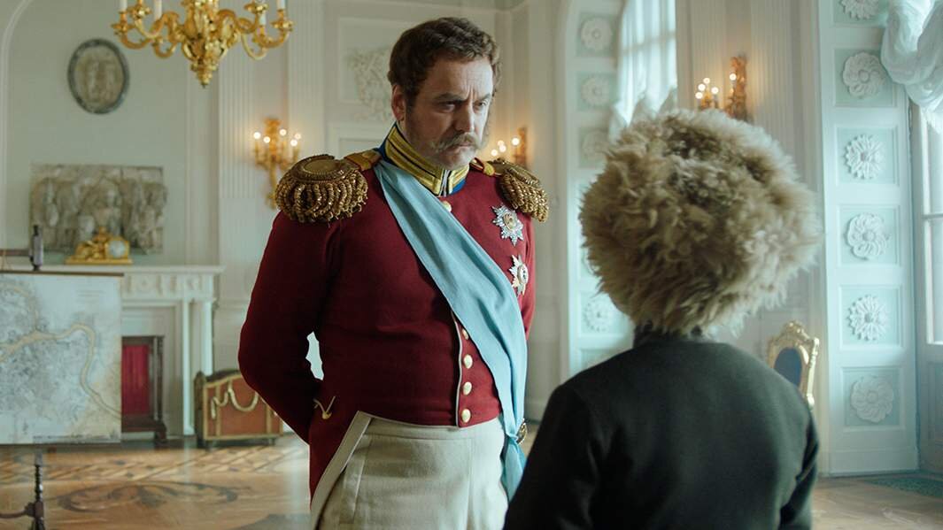 Актер Андрей Соколов в роли императора Николая I в фильме «Аманат»                           Фото: Каропрокат