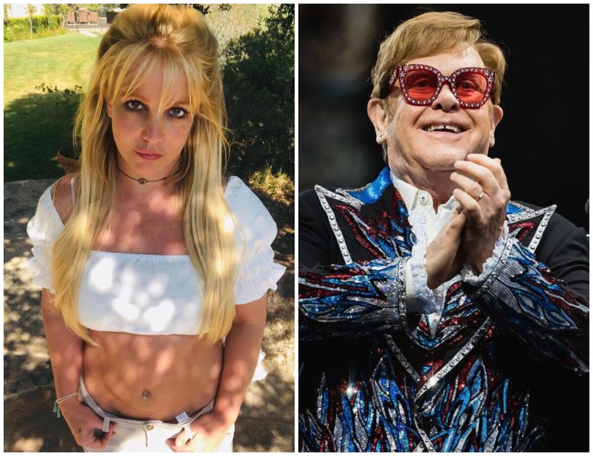 Elton john britney