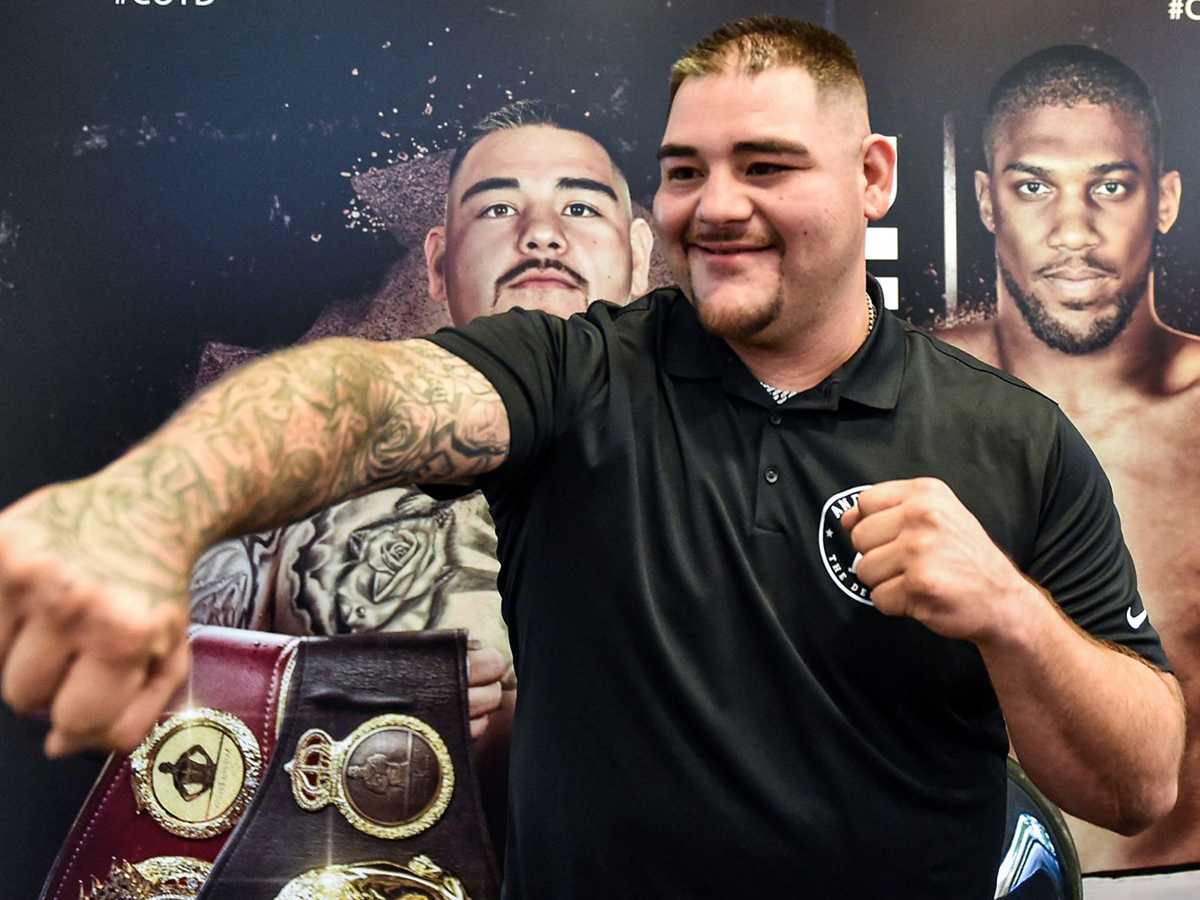 Andy Ruiz сбросил вес