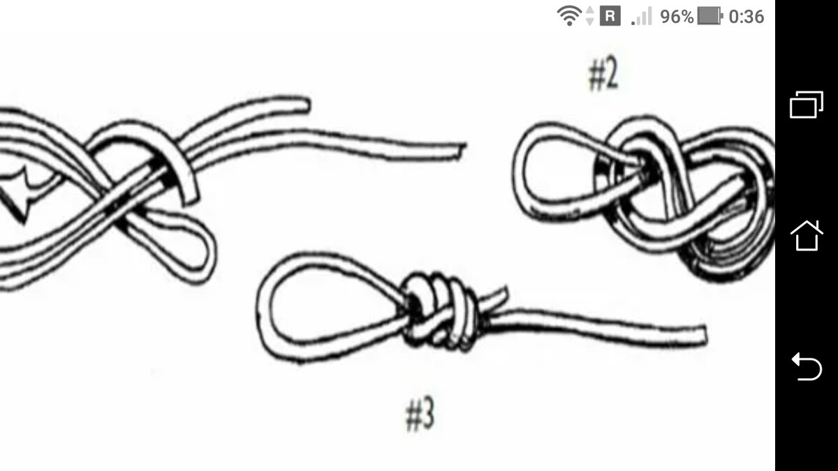 как привязать леску к леске. Рыбацкие узлы.