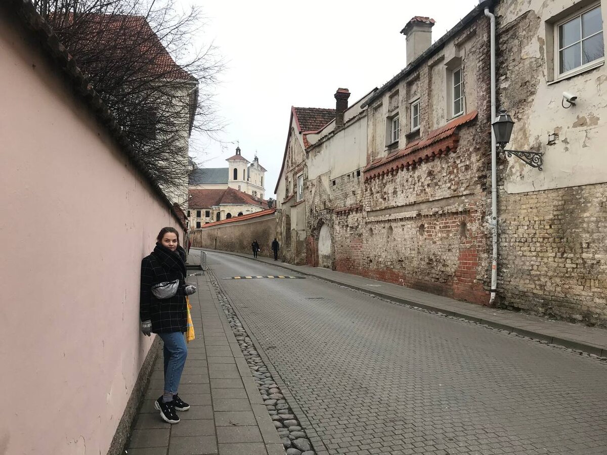 На улицах Вильнюса